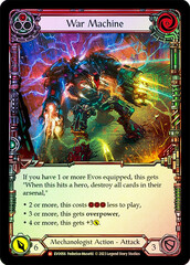 War Machine - Rainbow Foil