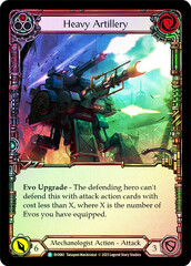 Heavy Artillery (Red) - Rainbow Foil