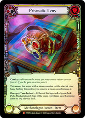 Prismatic Lens - Rainbow Foil