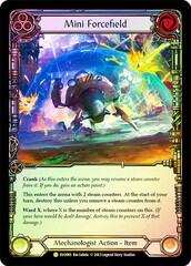 Mini Forcefield (Blue) - Rainbow Foil