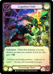 Cognition Field (Red) - Rainbow Foil