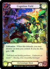 Cognition Field (Yellow) - Rainbow Foil