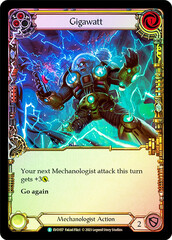 Gigawatt (Yellow) - Rainbow Foil