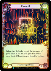 Firewall (Yellow) - Rainbow Foil