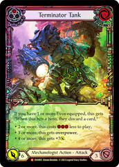 Terminator Tank - Rainbow Foil - Extended Art