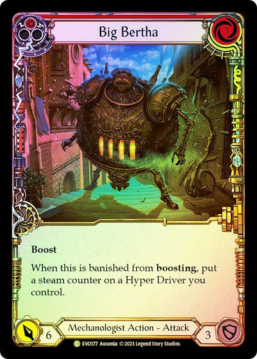Big Bertha (Red) - Rainbow Foil