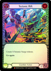 Tectonic Rift - Rainbow Foil