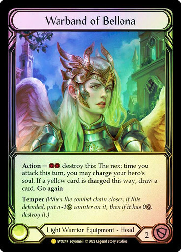 Warband of Bellona - Rainbow Foil