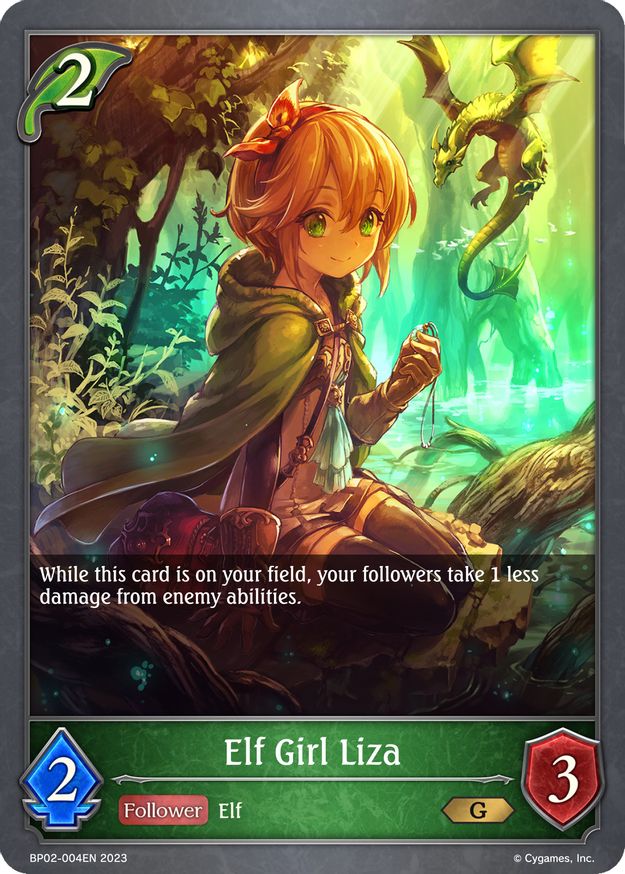 Elf Girl Liza - BP02-004EN - G