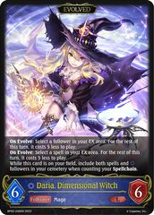 Daria, Dimensional Witch (Evolved) - BP02-036EN - L