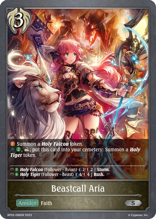 Beastcall Aria - BP02-096EN - S