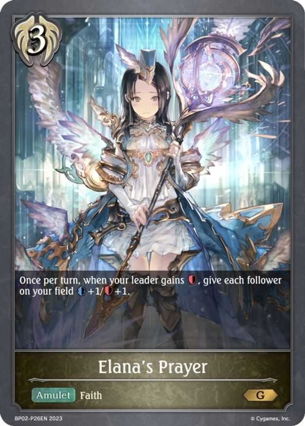Elanas Prayer - BP02-P26EN - P - Foil