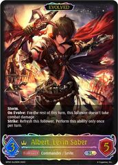 Albert, Levin Saber (Evolved) - BP02-SL05EN - SL - Foil