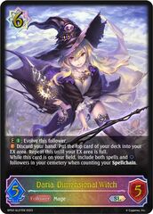 Daria, Dimensional Witch - BP02-SL07EN - SL - Foil