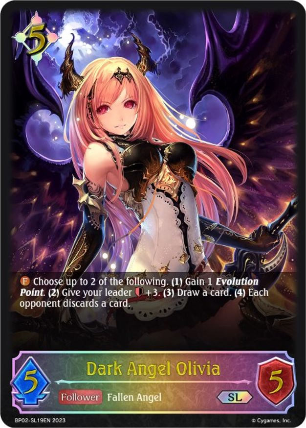 Dark Angel Olivia - BP02-SL19EN - SL - Foil
