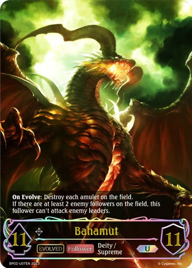 Bahamut (Evolved) - BP02-U07EN - U