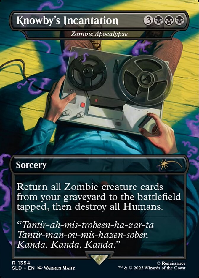 Knowbys Incantation - Zombie Apocalypse - Foil