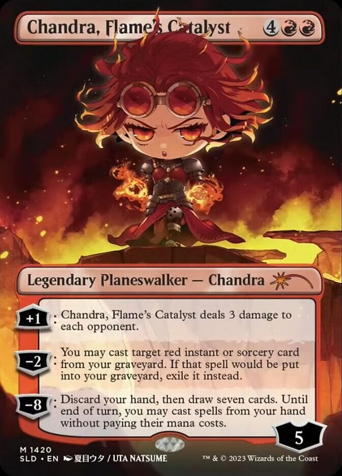 Chandra, Flames Catalyst - Rainbow Foil