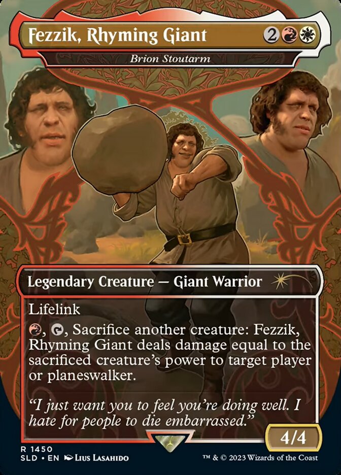 Fezzik, Rhyming Giant - Brion Stoutarm