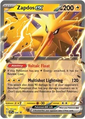 Zapdos ex - SVP049 - Promo