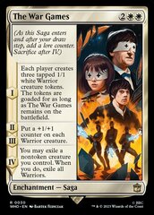 The War Games - Foil