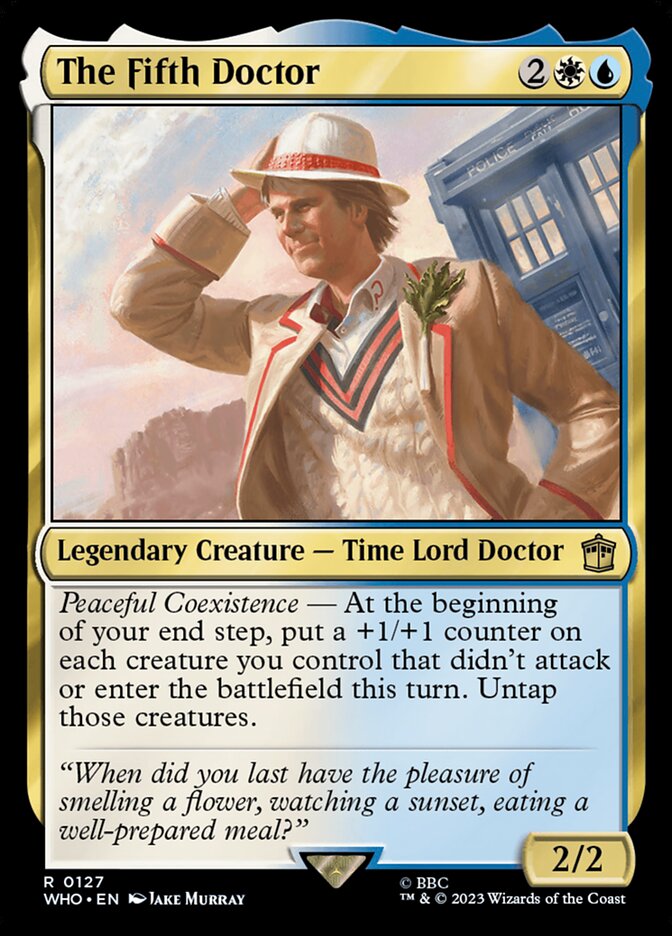 The Fifth Doctor - Foil