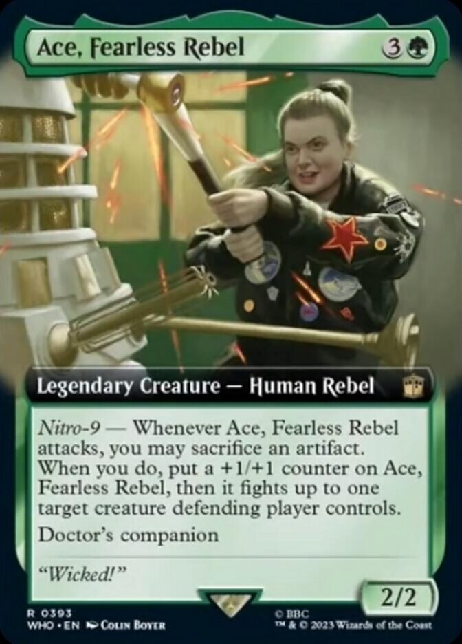 Ace, Fearless Rebel - Foil - Extended Art