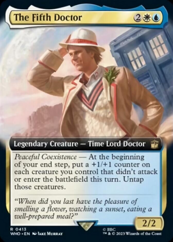 The Fifth Doctor - Extended Art