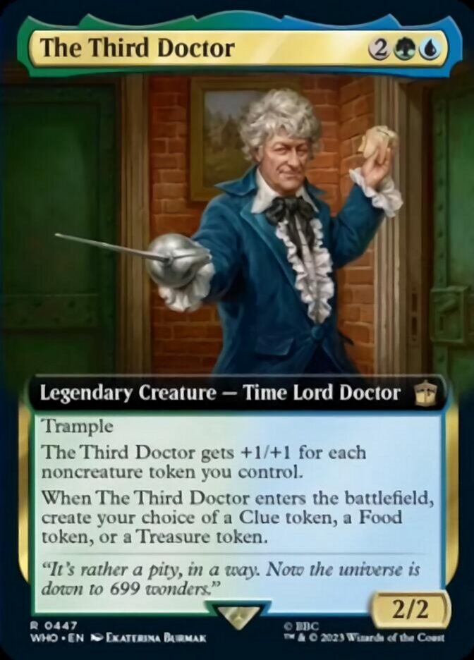 The Third Doctor - Extended Art