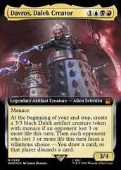 Davros, Dalek Creator - Surge Foil - Extended Art