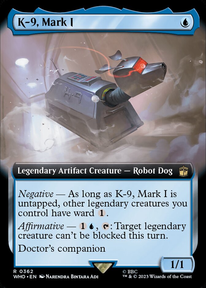 K-9, Mark I - Extended Art