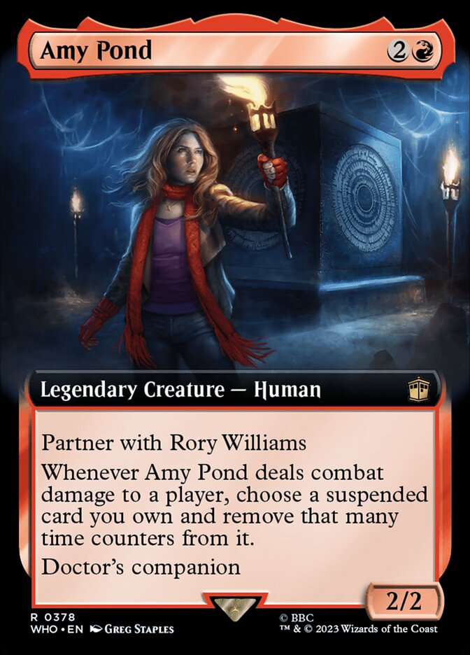 Amy Pond - Foil - Extended Art