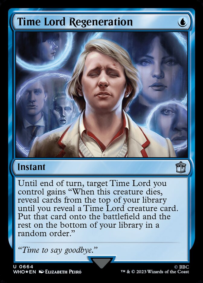 Time Lord Regeneration - Surge Foil