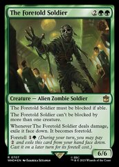 The Foretold Soldier - Surge Foil