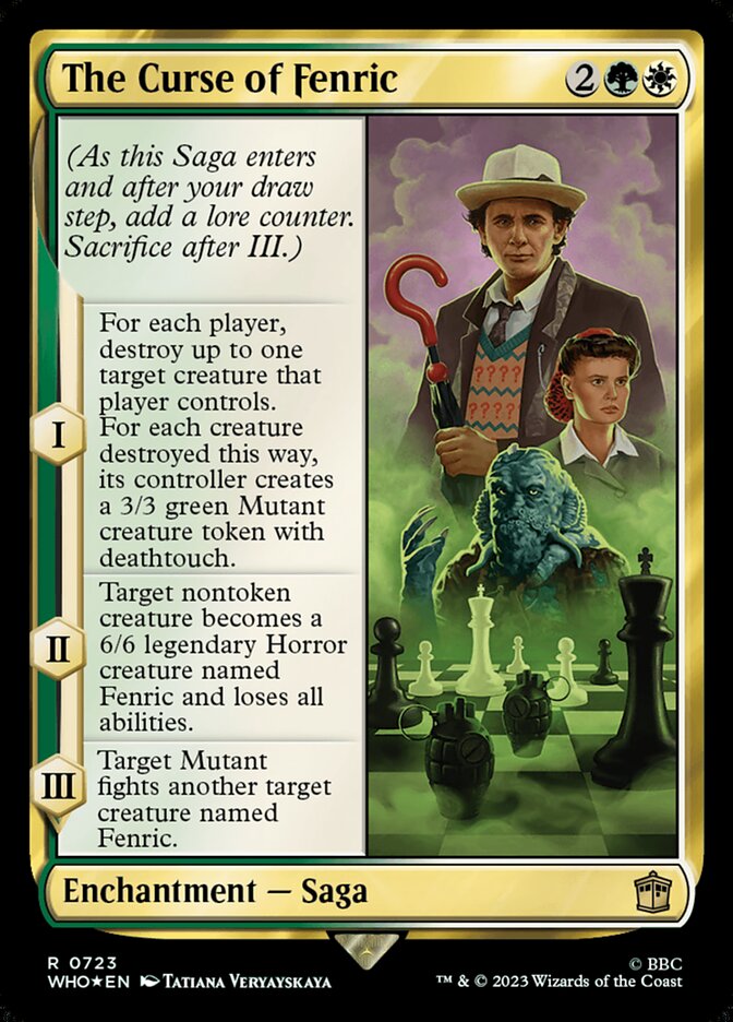The Curse of Fenric - Surge Foil