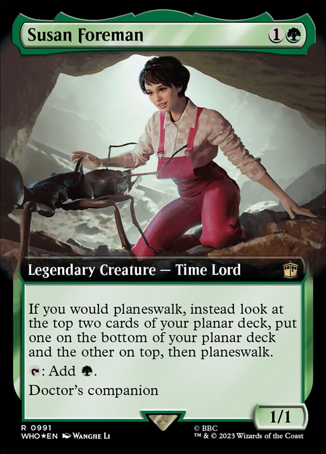 Susan Foreman - Surge Foil - Extended Art