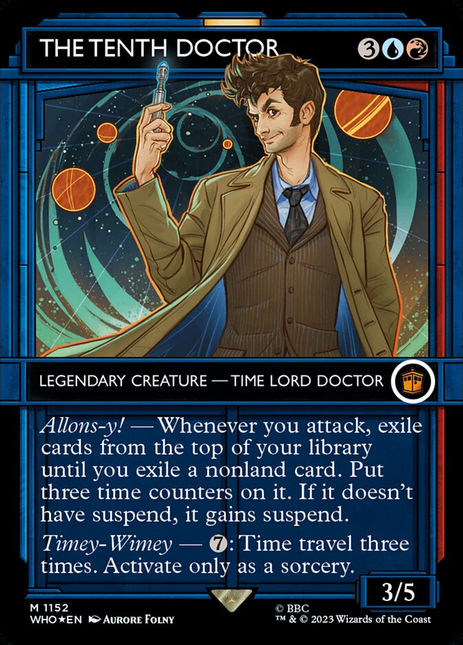 The Tenth Doctor - Surge Foil - Showcase