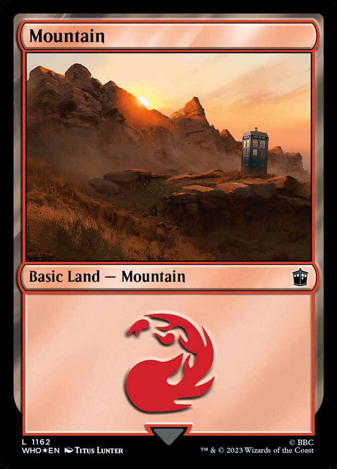 Mountain (1162) - Surge Foil