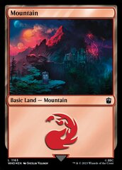 Mountain (1163) - Surge Foil