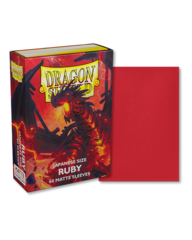 Dragon Shield - Ruby - Matte Sleeves - Japanese Size