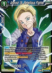 Android 18, Rebellious Fighter - P-524 - PR (Zenkai Series Tournament Pack Vol.5)