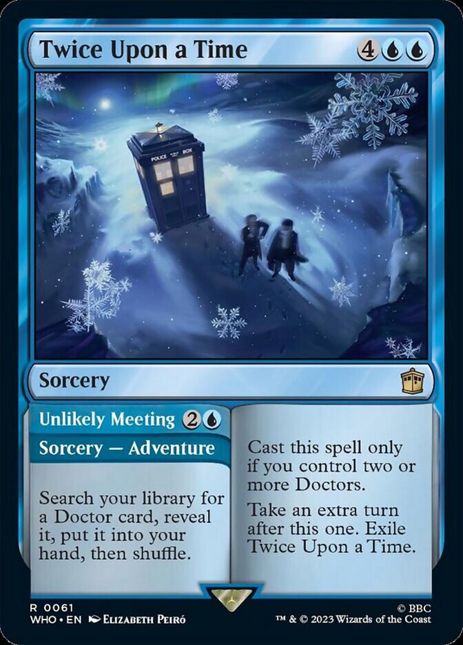 Twice Upon a Time // Unlikely Meeting - Foil Twice Upon a Time // Unlikely Meeting - Foil