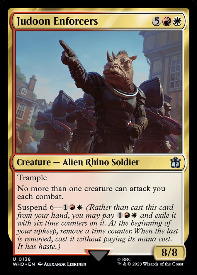 Judoon Enforcers - Foil