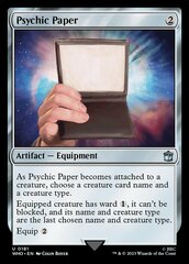 Psychic Paper - Foil