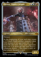 Davros, Dalek Creator (Display Commander) - Thick Stock - Foil Etched