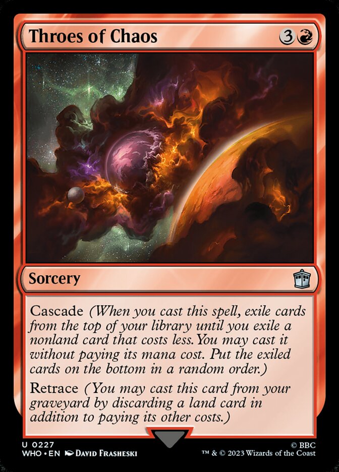 Throes of Chaos - Foil