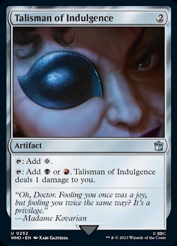 Talisman of Indulgence - Foil