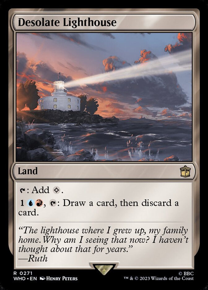 Desolate Lighthouse - Foil