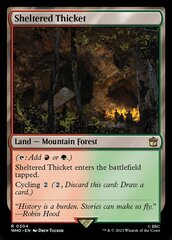 Sheltered Thicket - Foil