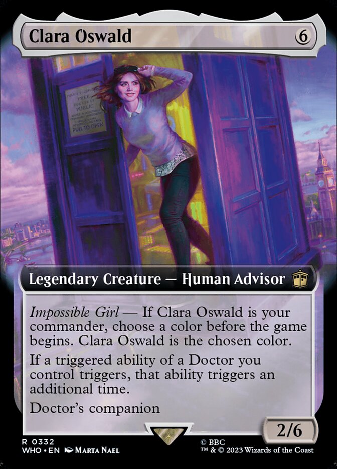 Clara Oswald - Extended Art